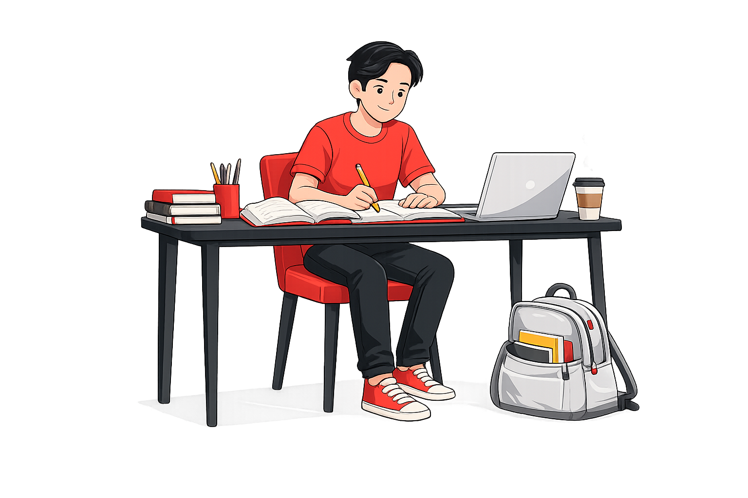 Contact illustration